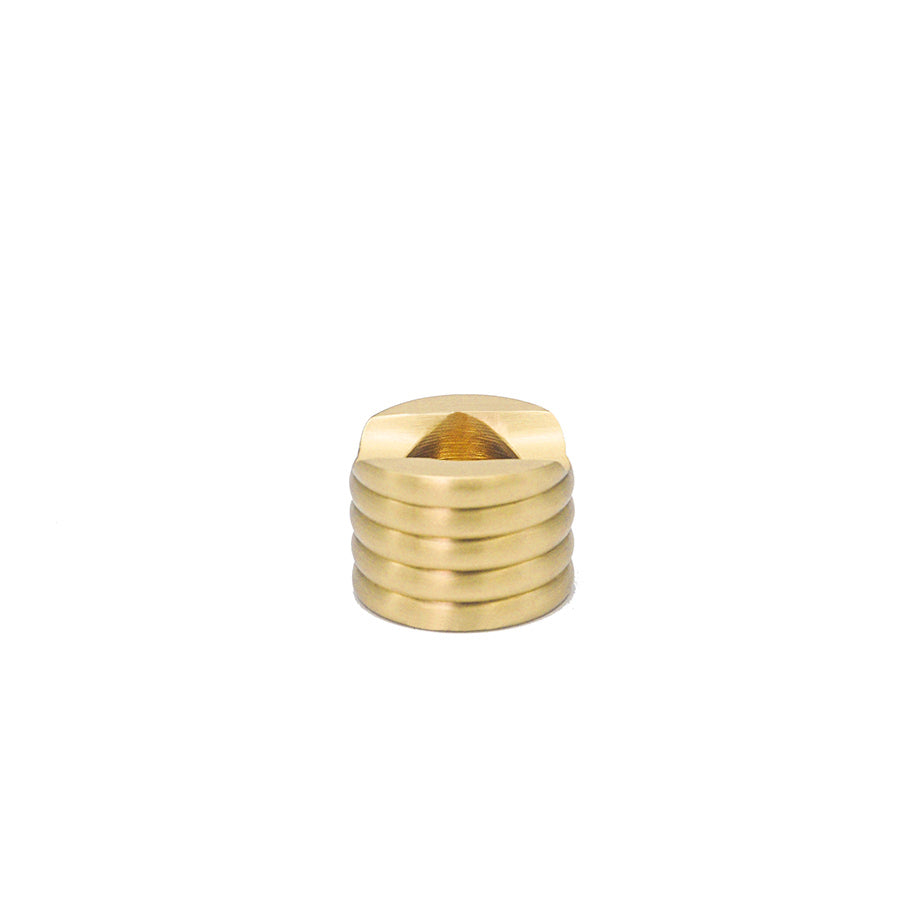 Expertly Crafted Brass Round Hollow Cigar Holder