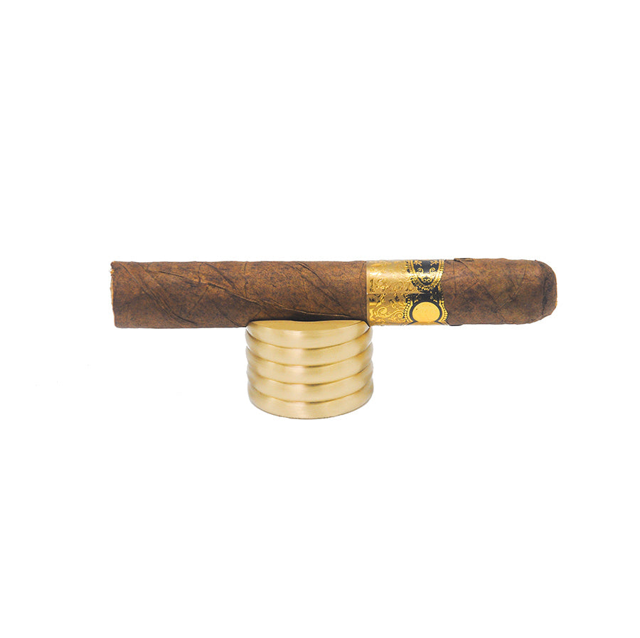 Expertly Crafted Brass Round Hollow Cigar Holder